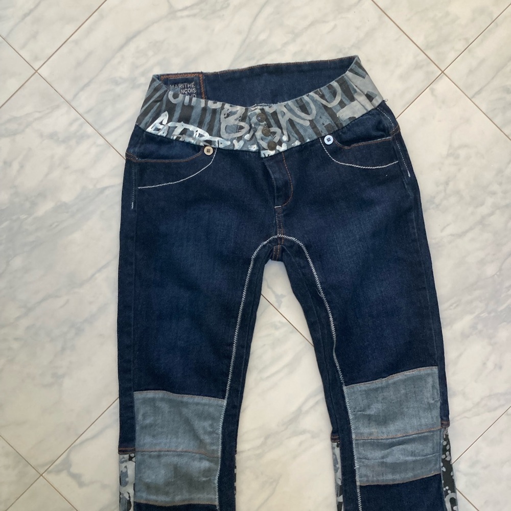 Marithé François Girbaud Cropped Jeans